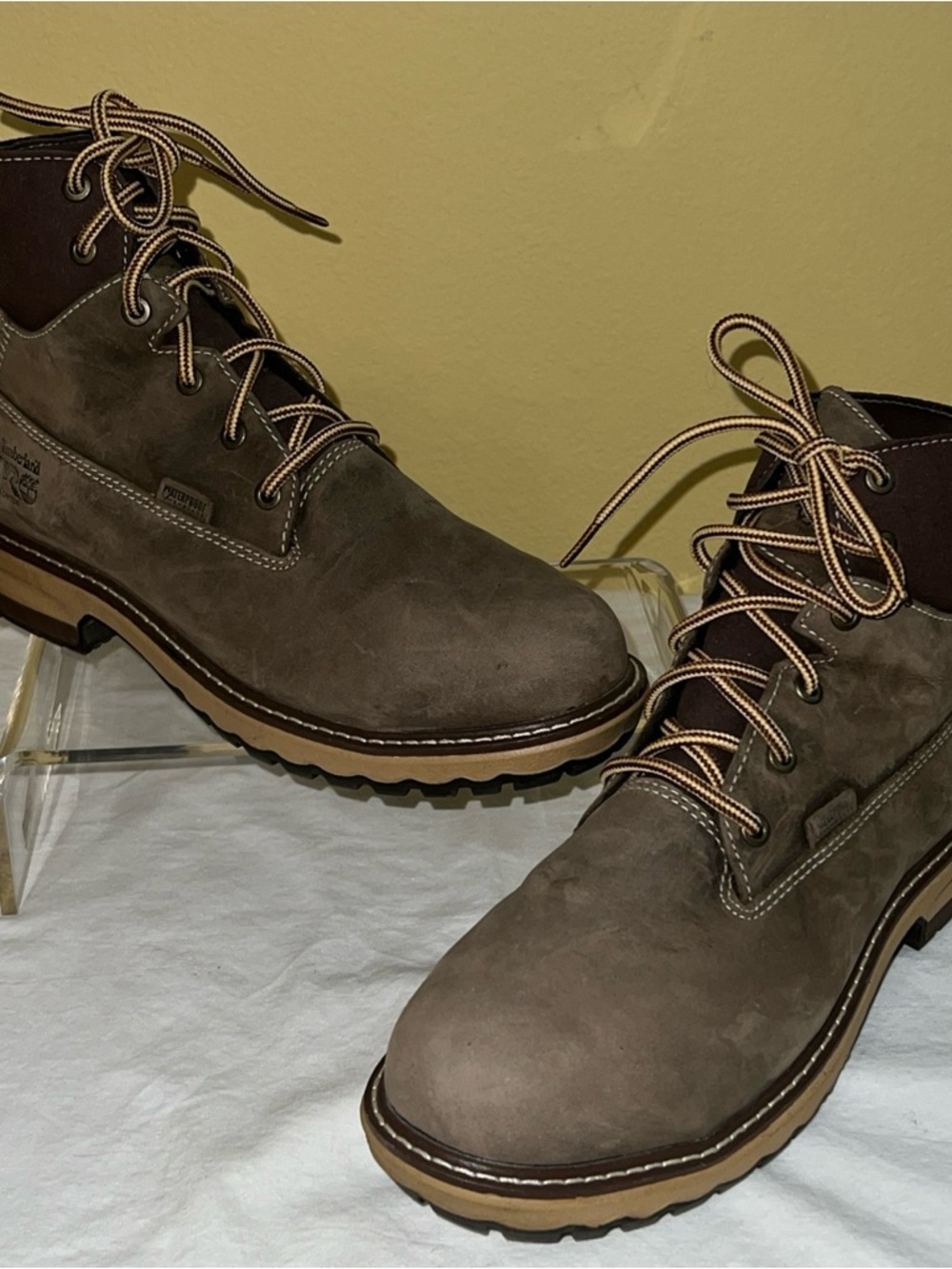 Timberland Pro 434 Womens Ally Toe Waterproof Safety Work Boots Sz 7 A7225